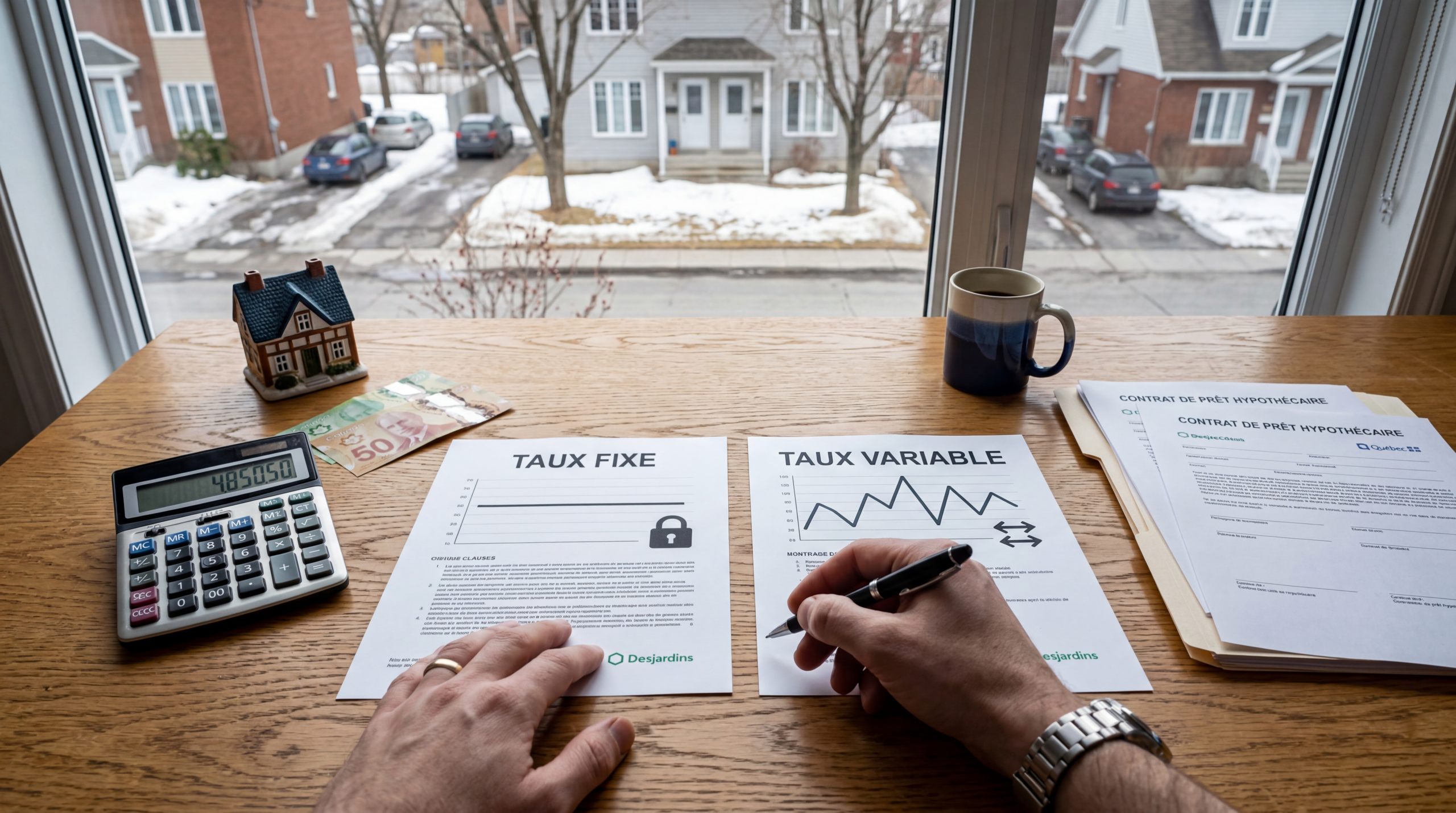 Taux fixe ou variable au Québec