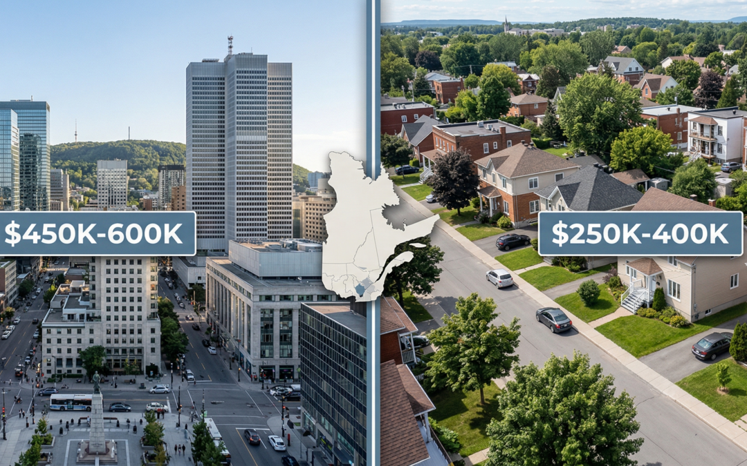 Immobilier à Montréal vs autres régions du Québec : où trouve-t-on encore de la rentabilité ?