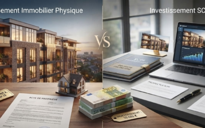 SCPI vs Immobilier Physique : Le match définitif pour investir avec 10 000 $
